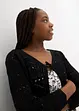 Strikket bolero med 3/4-lange ermer, bonprix