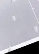 Transparent liftgardin med glanstrykk, bonprix
