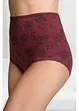 Midje-slip (4-pack), økologisk bomull, bonprix