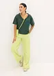 Oversized topp i ren bomull, bonprix