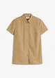 Kortermet bluse i poplin, bonprix