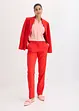 Kortermet bluse med skjult knappestolpe, bonprix