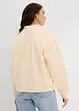 Oversized sweatshirt i økologisk bomull, bonprix