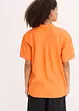 Skjortebluse i fin viskosemiks, bonprix