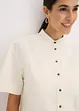 Skjortebluse i fin viskosemiks, bonprix