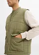 Vattert vest, Loose Fit, bonprix