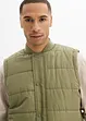 Vattert vest, Loose Fit, bonprix