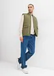 Vattert vest, Loose Fit, bonprix
