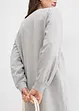 Sweatshirtkjole med puffermer, bonprix