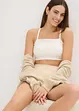 Vattert Feel Comfort Seamless Bandeau-BH med avtagbare stropper, bonprix