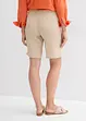 Slip on-bermudashorts av musselin, bonprix