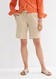 Slip on-bermudashorts av musselin, bonprix