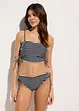 Bandeau-bikini med avtagbare stropper (2-delt sett), bonprix