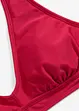 Halterneck-bikinitopp med V-hals, bonprix