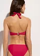 Halterneck-bikinitopp med V-hals, bonprix