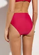High Waist-bikinitruse med høy benskjæring, bonprix