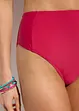 High Waist-bikinitruse med høy benskjæring, bonprix