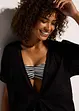 Strandbluse i transparent materiale, bonprix