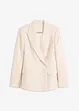 Blazer i materiale med rynket effekt og lyocell, bonprix