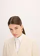 Blazer i materiale med rynket effekt og lyocell, bonprix