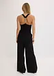 Jumpsuit med drapert utringning, bonprix