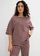 Oversized sweatshirt i 100% bomull, bonprix