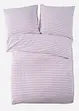 Sengesett med stripemønster, bonprix