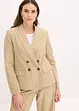 Blazer med lin, bonprix