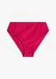 High Waist-bikinitruse med høy benskjæring, bonprix