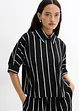 Kortermet bluse i kreppet strukturmateriale, bonprix