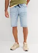 Pull on-bermudashorts i lett denim med stretch, Slim Fit, bonprix