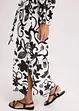Kjole i kaftan-look og lett viskose, bonprix