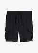 Regular Fit bermudashorts av luftig musselin, bonprix