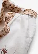 Shorts i ren lin med blomsterprint, bonprix