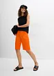 Vid shorts i twill, bonprix
