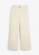 Wide Leg-jeans Mid Waist, komfortlinning, bonprix