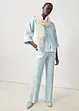 Oversized bluse i lin, bonprix