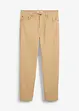 Classic Fit-bukse med stretch i 100% bomull, Straight, bonprix