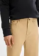 Classic Fit-bukse med stretch i 100% bomull, Straight, bonprix