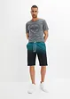 Trikot-bermudashorts med fargegradering, bonprix