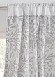 Jacquardvevd gardin med mønster (1-pack), bonprix