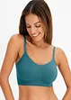 Feel Comfort Seamless-BH-topp i ribbemateriale, bonprix