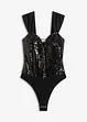 Body i paljett-materiale, bonprix