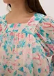 Bluse med ballongkant nede, bonprix