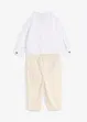 Body med krage og chinos (2-delt sett), bonprix