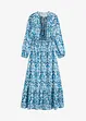 Maxikjole med print, bonprix