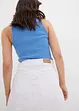 Jeansskjørt, High Waist, stretch, bonprix