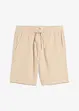 Slip on-bermudashorts av musselin, bonprix