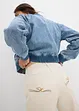 Wide Leg-jeans Mid Waist, komfortlinning, bonprix