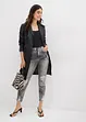 High Waist-mom-jeans med destroyed-effekt, bonprix